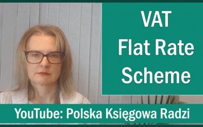 4 Polska Księgowa Radzi – Łatwe rozliczanie podatku VAT w UK – Flat Rate Scheme